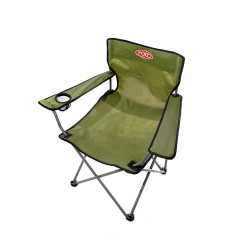 West  Silla Director Reforzada Camping Plegable Black Large