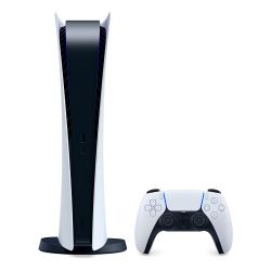 Consola Playstation 5 825Gb Digital Edition Ps5  - Blanco/Negro i450