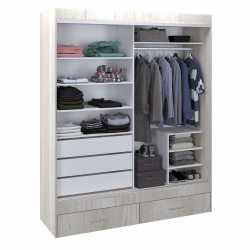 Placard CORSA Ropero Vestidor 180x220 con espejo Helsinki