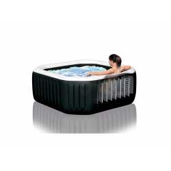 Spa Jacuzzi Octogonal Intex Deluxe Burbujas y Jets 4 personas- 201cm x 71cm  25068/7
