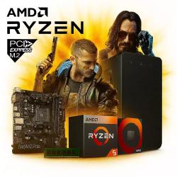 Pc Necxus Gamer Ryzen 5 5600GT 8GB 256GB SSD Gabinete KIT