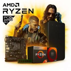 Pc Necxus Gamer Ryzen 5 5600GT 16GB 512GB M.2 SSD Gabinete KIT