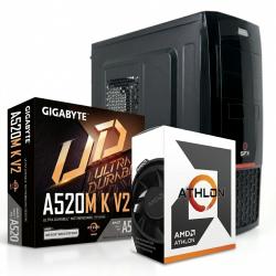Pc Necxus Gamer Athon 3000G 16GB 256GB SSD PCIe Gabinete KIT