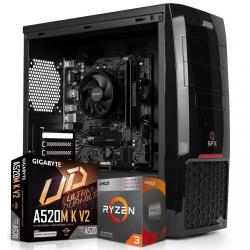 Pc Necxus Gamer Ryzen 3 3200g 16GB 512GB SSD M.2 Gabinete KIT