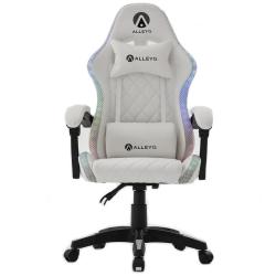 Silla Gamer Alley-G Engel RGB Blanca