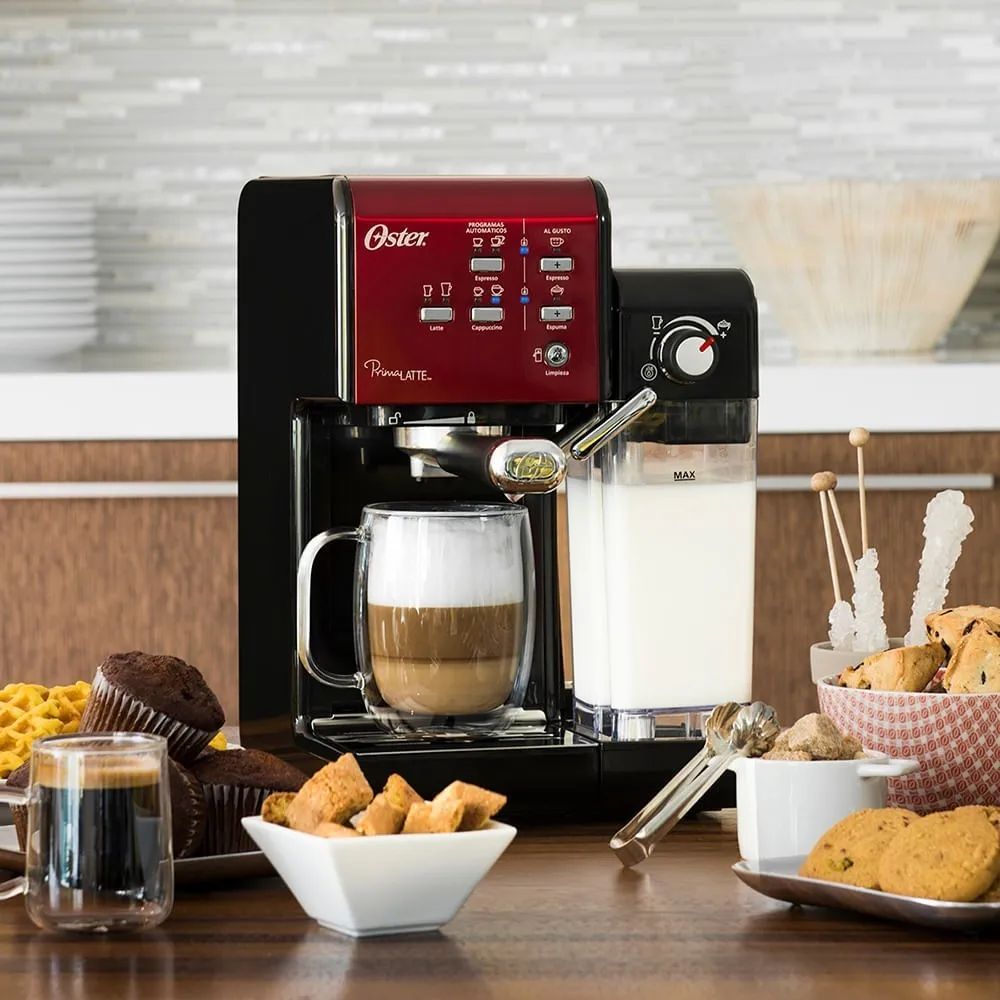maquina cafetera expresó capuchino latte espumador de leche