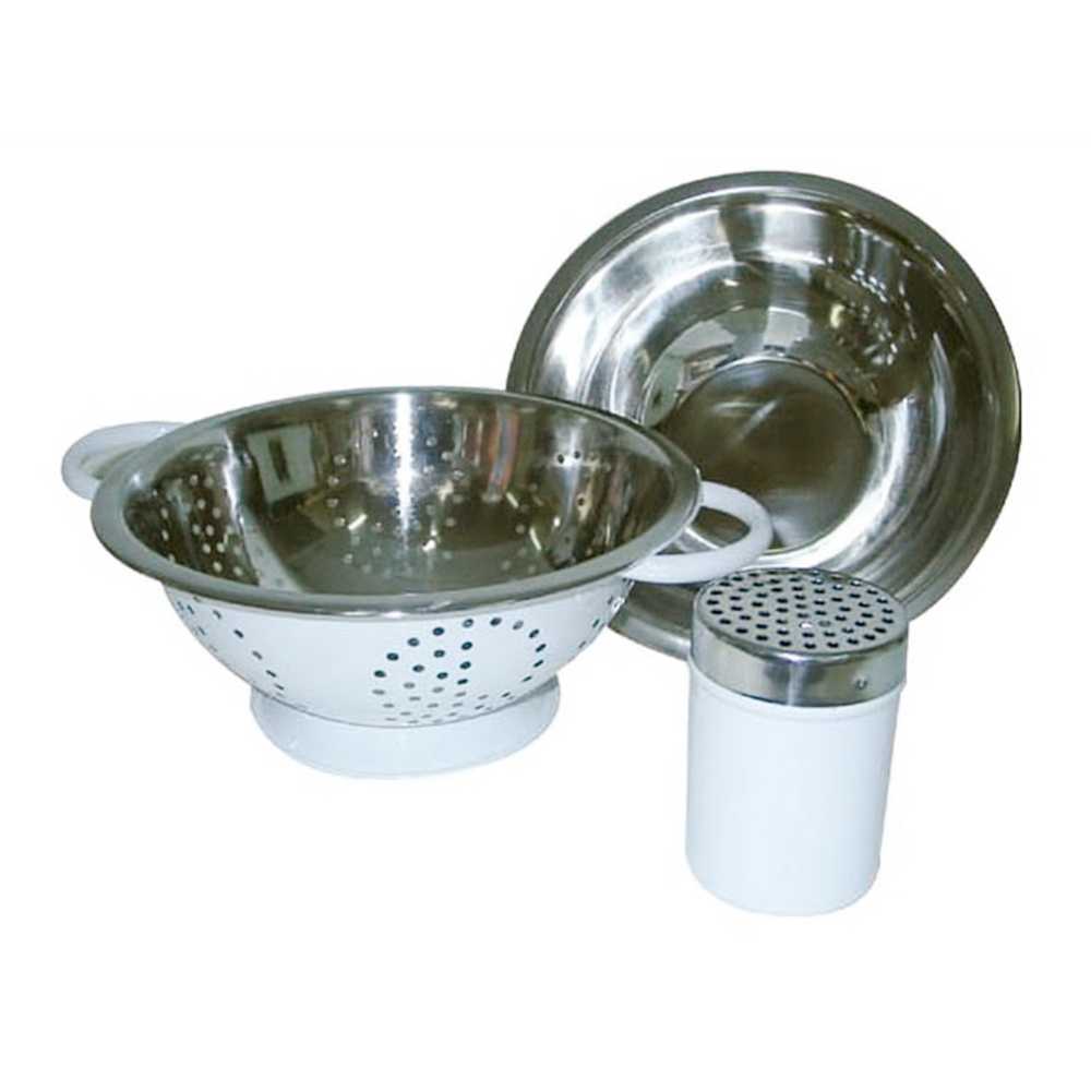 Set de Utensillos de Cocina en Acero Inoxidable 18145/7