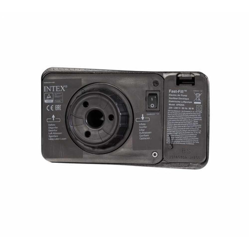 Colchón Eléctrico Inflable Intex Dura-Beam Deluxe 152x236x86 Cm 22784/7