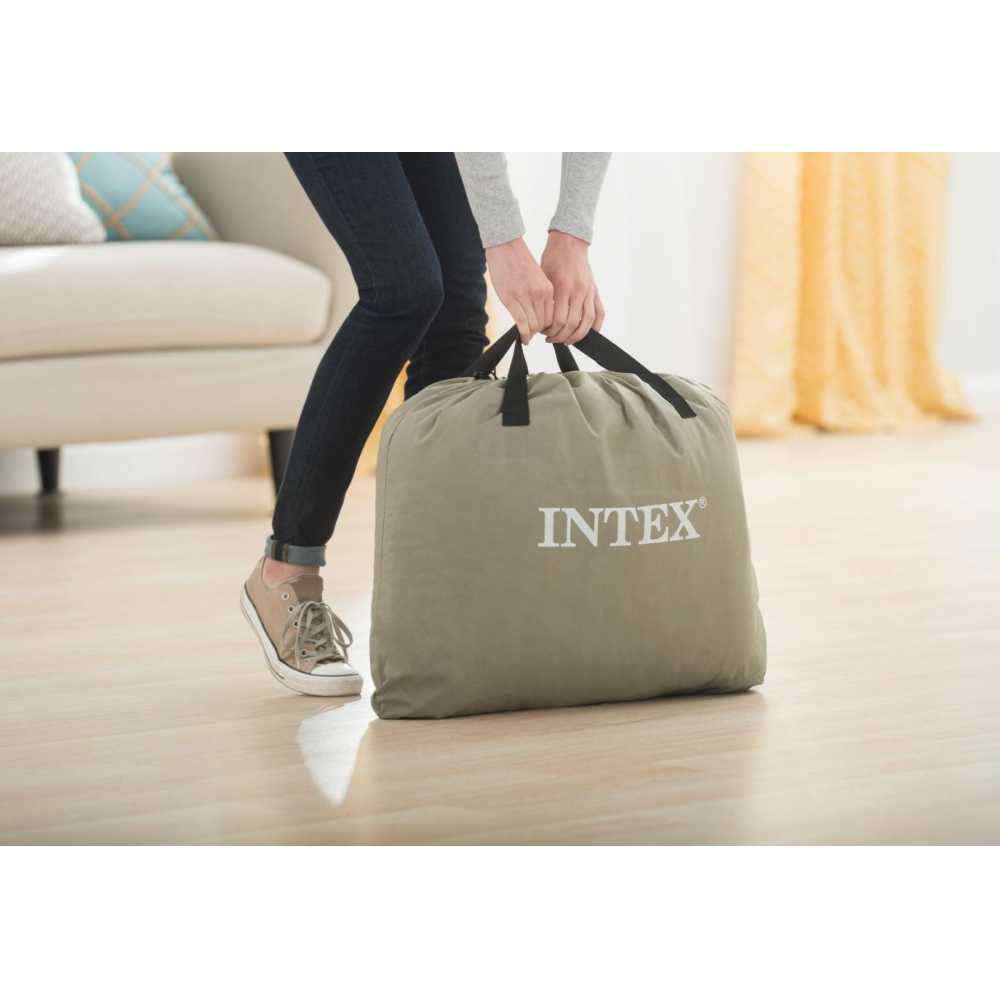 Colchón Eléctrico Inflable Intex Dura-Beam Deluxe 152x236x86 Cm 22784/7