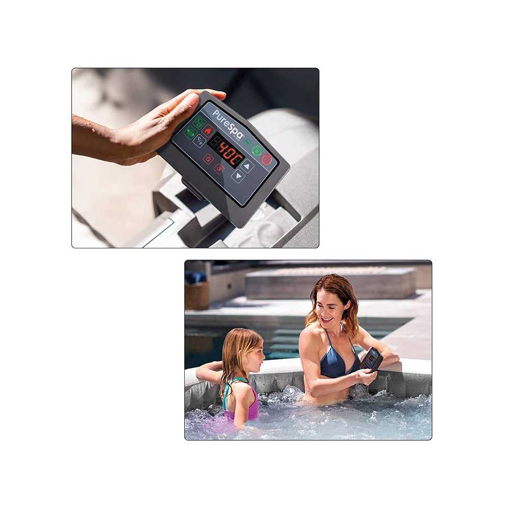 Jacuzzi Spa inflable Intex Burbuja Terapia