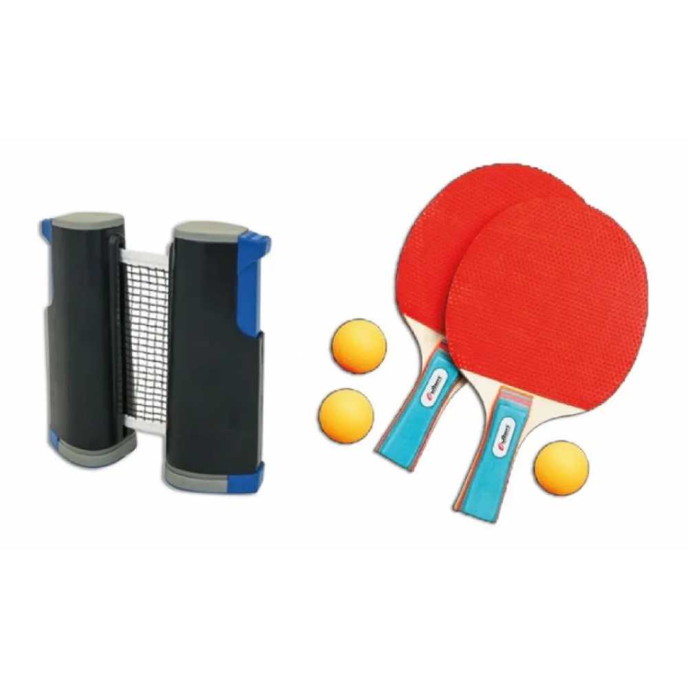 Mesa Ping Pong Profesional Plegable Reforzada Ruedas Y Red