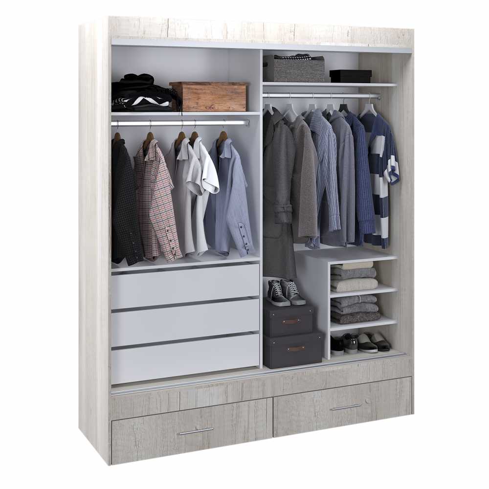 Placard CORSA Ropero Vestidor 180x220 con espejo Helsinki