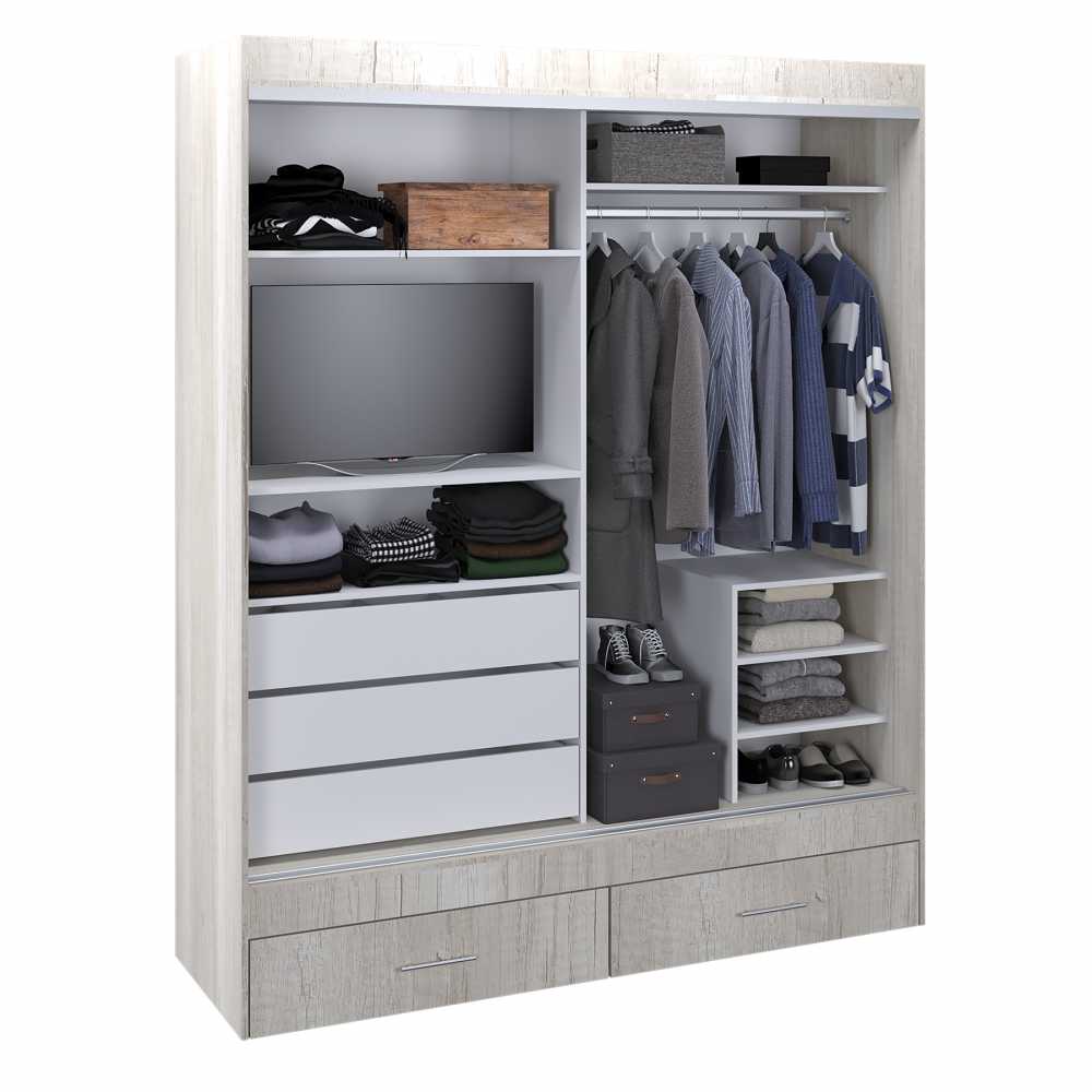 Placard CORSA Ropero Vestidor 180x220 con espejo Helsinki