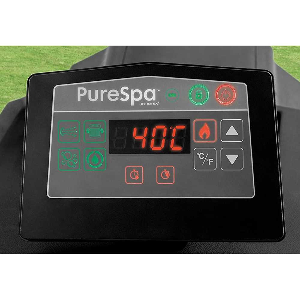 Spa Jacuzzi Octogonal Intex Deluxe Burbujas y Jets 4 personas- 201cm x 71cm  25068/7