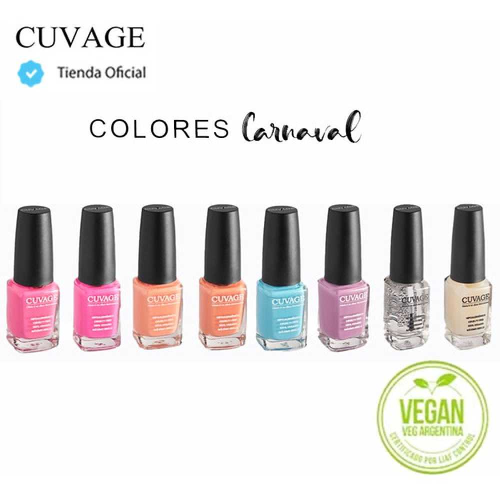 Necxus - Kit 6 Esmaltes De Uñas Tradicional Cuvage + 2 Tratamientos