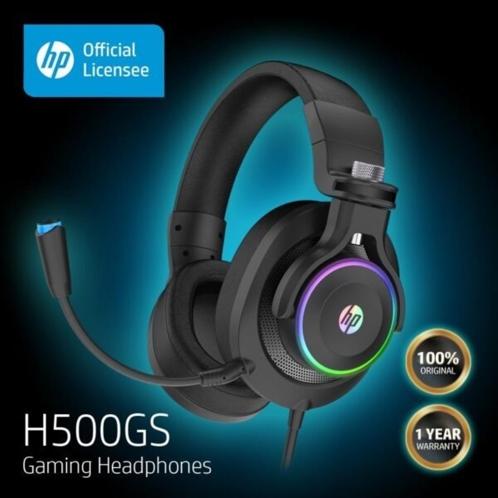 Auriculares HP Gamer H500gs Luz Led Microfono