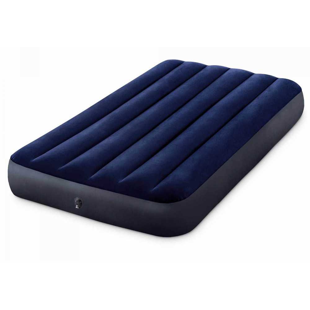 Colchon Inflable Dura-Beam INTEX 99 x 191 x 25 Cm Chico Azul 25060/5