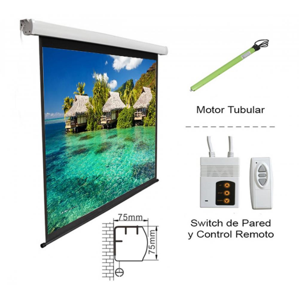 Pantalla Intelaid Electrica para Proyector 3 x 2.20 IT-PSE150