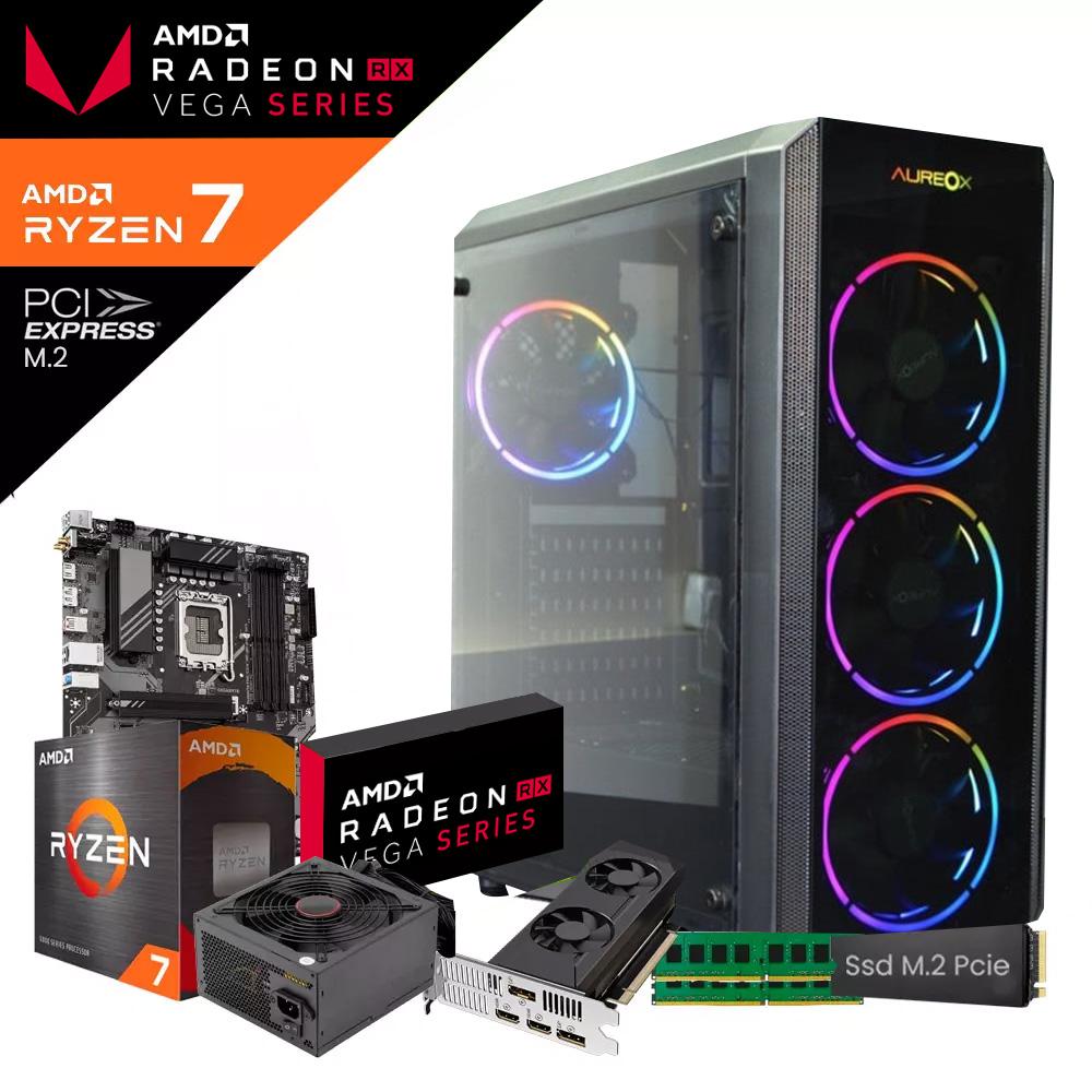 Pc Necxus Ryzen 7 8700G 16GB DDR5 1TB SSD PCIe RX 6500 4GB DDR6