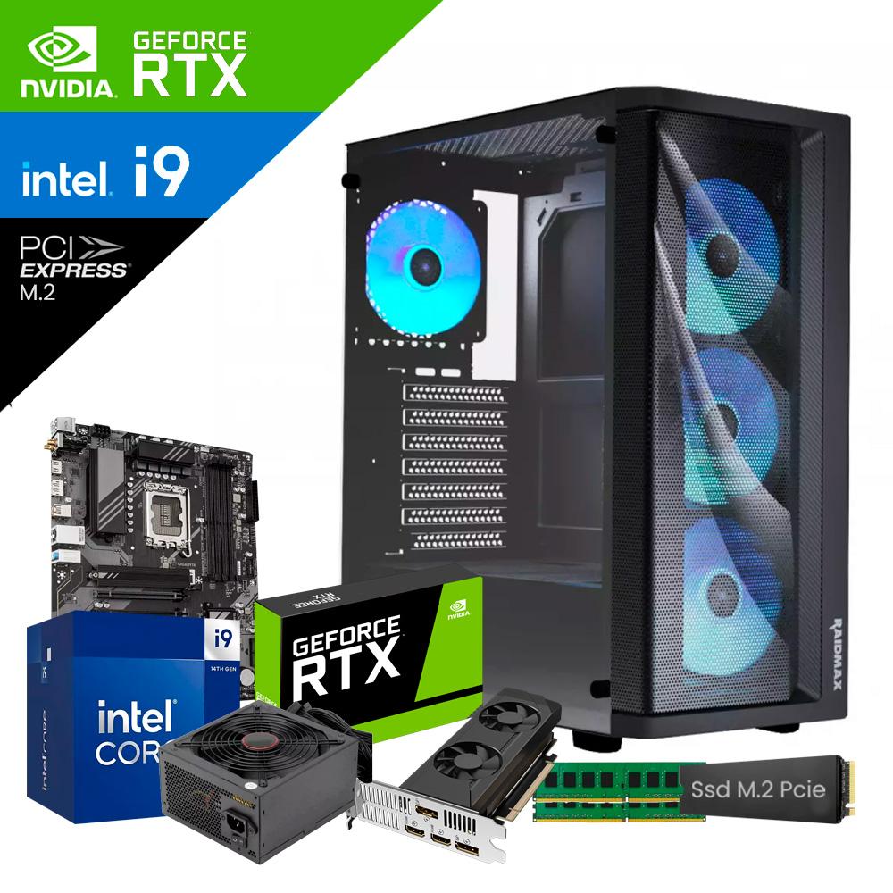 Pc Necxus Core i9 12900 64GB DDR5 1TB SSD PCIe RTX 3050 8GB GDDR6