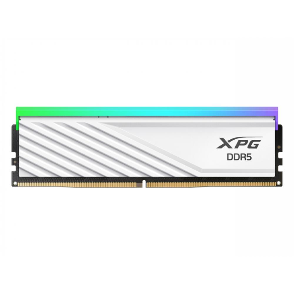 MEMORIA ADATA DIMM LANCER SINGLE 32GB (2X16) DDR5 6000 LANCER BLADE WHITE RGB