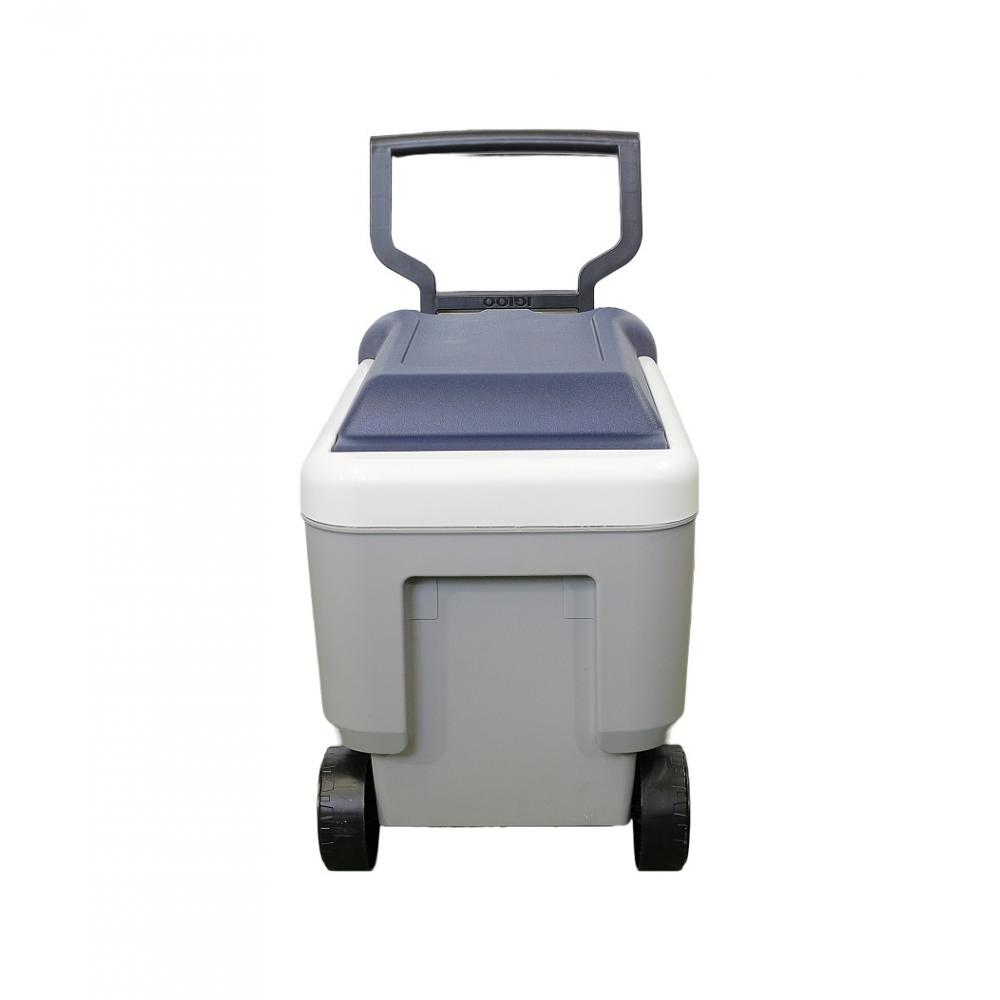 Conservadora igloo maxcold 40 qt ( 38 lts ) 34814 gris c/ruedas