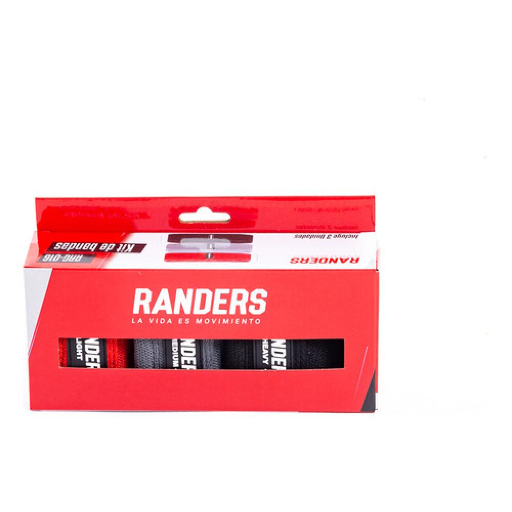 Set Bandas Elasticas Arg-016 X3 Resistencia Tela