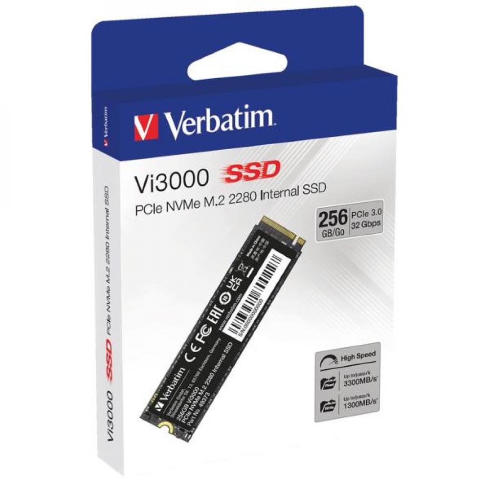 Disco SSD Verbatim 256Gb VI3000 pcie nvme m.2 2280 internal