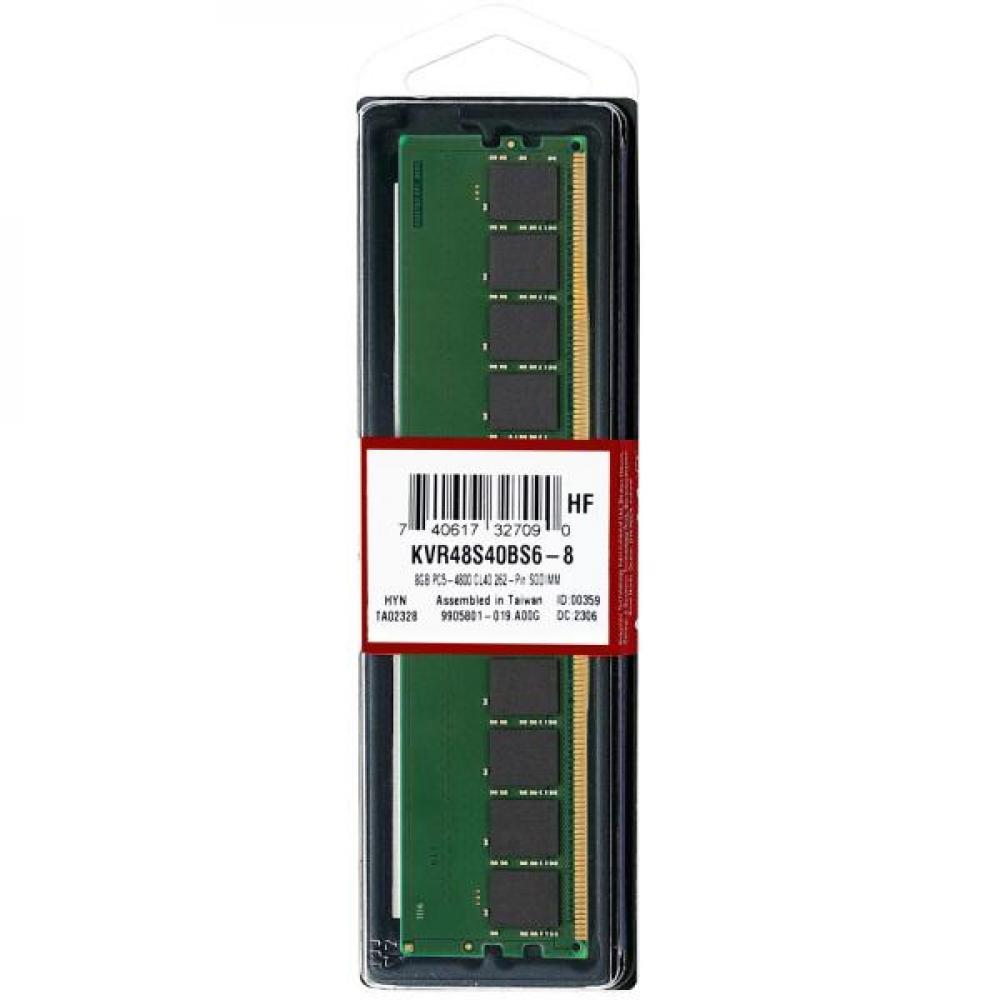 Memoria Kingston kvr 8gb 4800mhz ddr5 non-ecc cl40 dimm 1