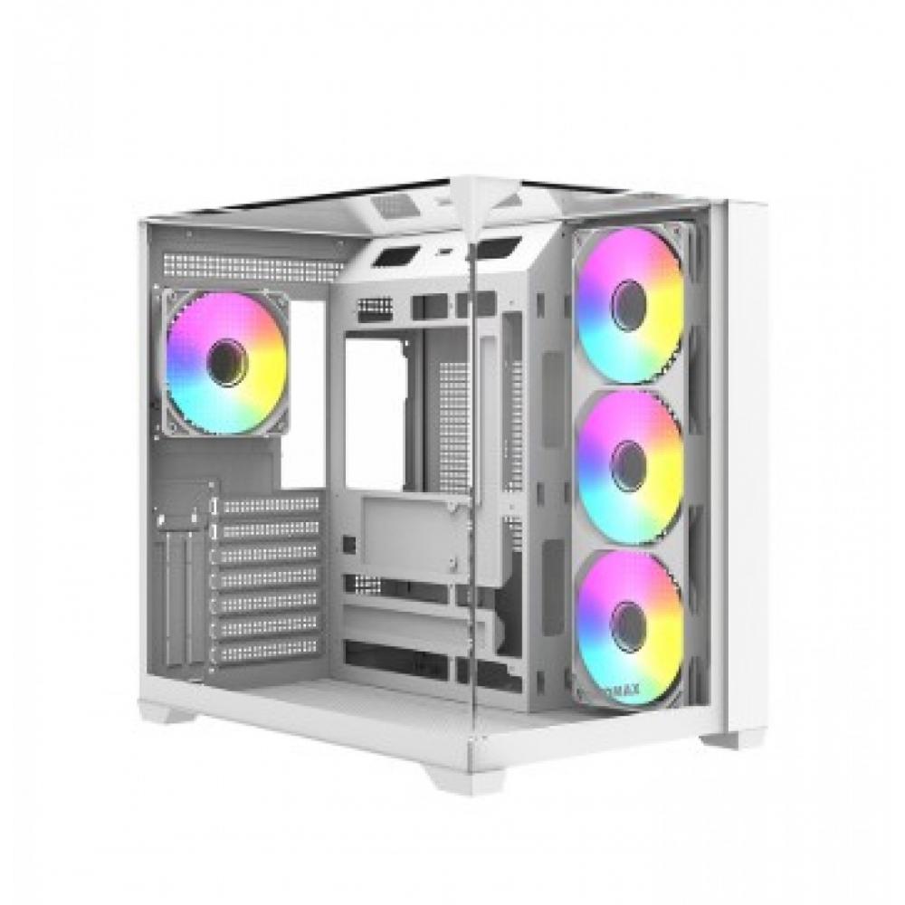 Gabinete Gamer Raidmax Inifita I620 Fishtank 4 Fan Argb