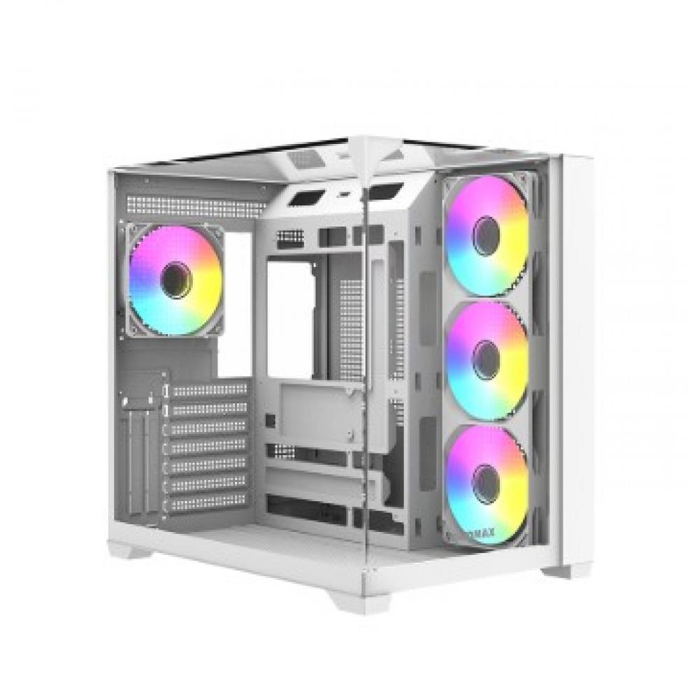 Gabinete Gamer Raidmax Inifita I620 Fishtank 4 Fan Argb