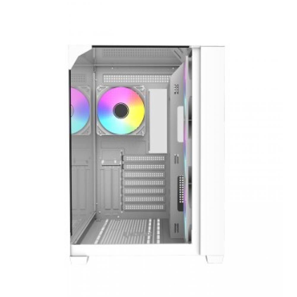 Gabinete Gamer Raidmax Inifita I620 Fishtank 4 Fan Argb