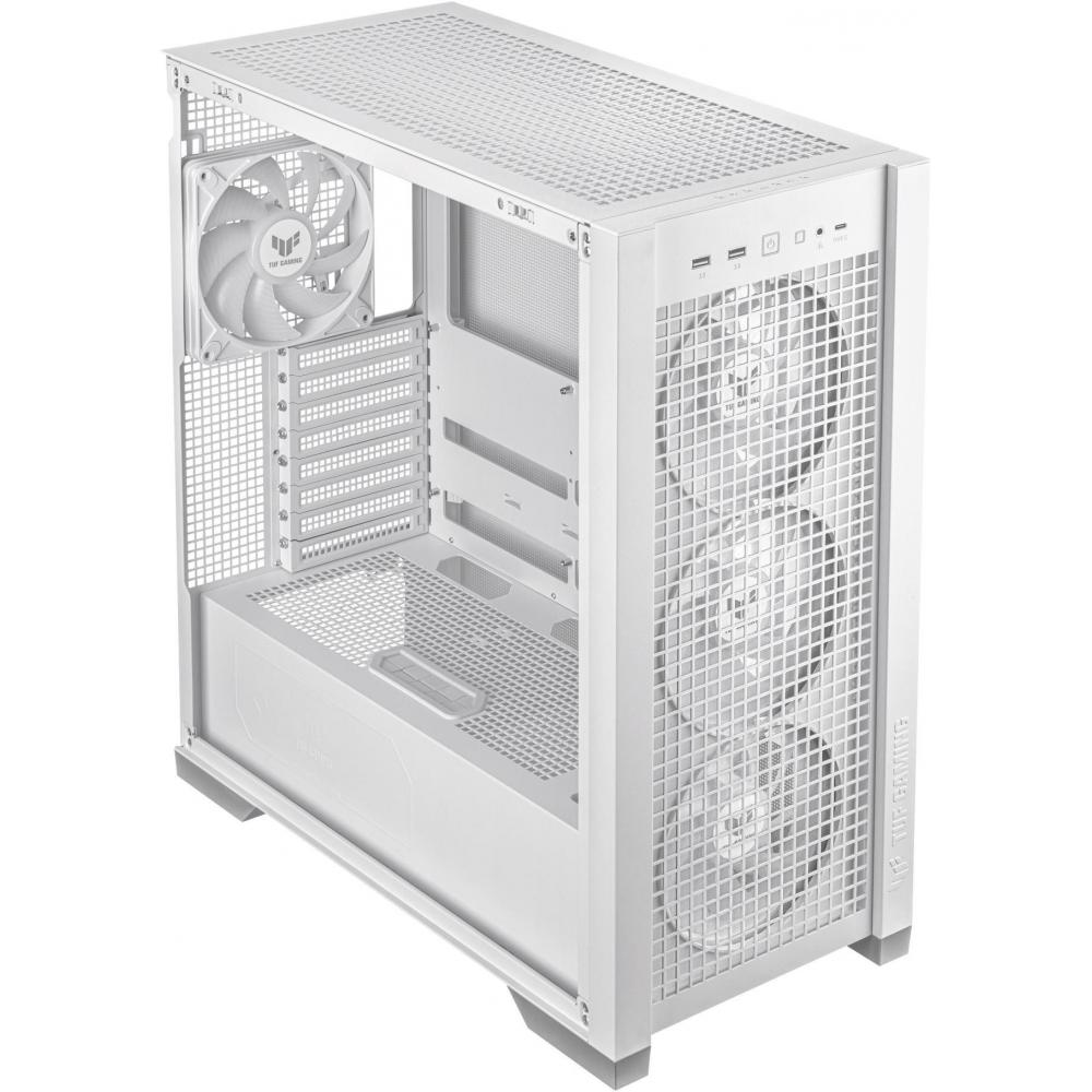 Gabinete Asus Tuf Gaming Gt302 Argb Btf Eatx Usb-c Blanco